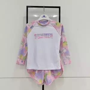 [쁘띠앙팡]JAX3GSW28탈렌트클로젯썸머플라워래쉬가드세트_SH