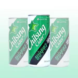 칠성 사이다 제로 250ml x 30캔 탄산음료