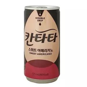 칸타타 스위트아메리카노 175ml x 120캔 / 캔커피 캔음료