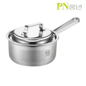 PN풍년 위더스 리네IH 16cm 편수냄비 / 인덕션 겸용 통3중 스테인레스