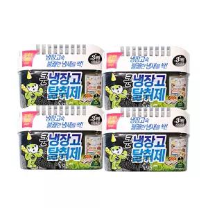산도깨비 큰 냉장고 탈취제 숯성분 냉장고 냄새제거 420g x4개