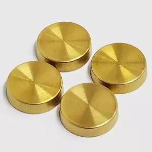 [알티피아]스테인리스 나사캡 골드 4P 25mm 마감