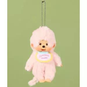 몬치치 정품 몽치치 키링 미니 인형 키체인 키홀더 핑크 monchhichi-138701