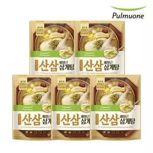 풀무원 산삼배양근 삼계탕800g 5팩 상온보관