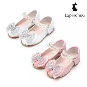 [트래드후스](강남점)[LAPINCHOU] 라팡슈 클레어 로얄 펄 메리제인 2 COLORS 키즈구두 여아구두 LED구두