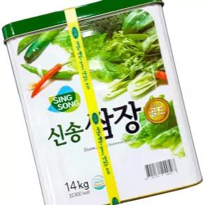 신송 쌈장 캔 14KG 양념장