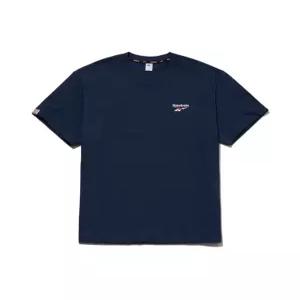 리복 25SS [신규입고]빅벡터 슬로건 티셔츠 - 네이비 RETS5ER40N3