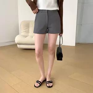 [코코블랑] 마이크로 히든밴딩 슬랙스 숏츠