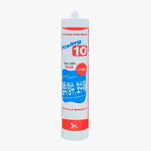 픽싱텐 접착,방수보수제 방수실리콘 타일 콘크리트 벽돌 1액형 회색,백색 280ml
