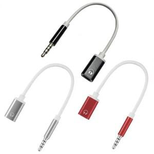 3.5mm 남성-Type-c 여성 헤드폰 Aux 케이블 변환기 -C-3.5mm 잭 이어폰 오디오 어댑터 1pcs