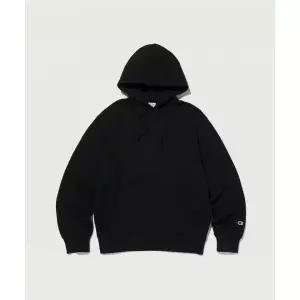 매장정품 CHAMPION 루즈핏 크루넥 후드 티셔츠 Black CKTS4F600BK 288841