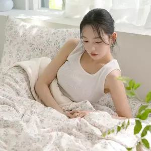 [드리울] 쿨오프 플라워 냉감 모달 양면 여름이불세트 6color