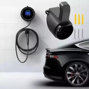 IEC6296 견고한 거치대 벽 마운트 전기 자동차 충전 케이블 정리함 충전기 EV 소켓