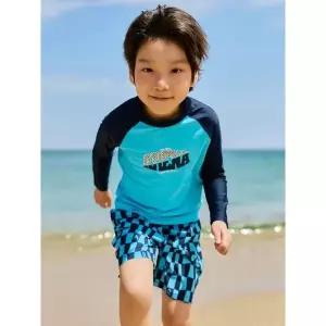 [아레나]남아동 레이서 래쉬가드 세트 (A5BB1BS06DNV)_DJ