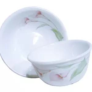 대접 12.5cm 공기 식기 백합 밥 코렐 국그릇 GWADE1A4