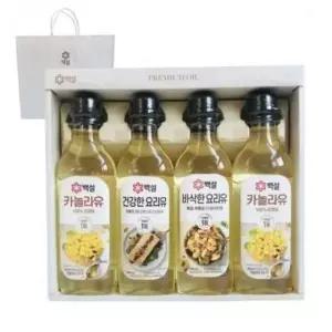 백설 NH 3호 식용유 선물세트 오일 명절 추석 설 선물 답례품 직원선물