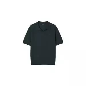 [게스]데일리티 캐주얼상의 4color 남성 오픈 카라 반팔 스웨터 NP2SE601 2 51969