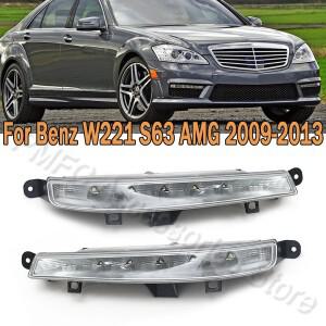 메르세데스 벤츠 W221 S63 AMG 2009 2010 2011-2013 용 LED DRL 주간 주행등, 주간 안개등, 2218201356 22