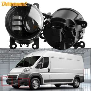 2 조각 H11 자동차 LED 렌즈 안개등 30W 3000LM 앞 범퍼 안개 램프 스타일링 Fiat Ducato (250 _, 290 _) 2