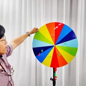 풍선대통령 다트 룰렛 회전판 60cm 원판돌리기 돌림판 게임 룰렛게임