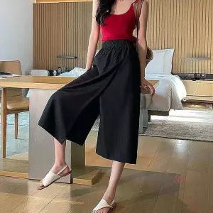 여름 홈웨어 치마바지 와이드 바캉스 쿨팬츠 아이스wxy535