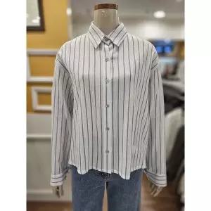 [하프클럽/BCBG]BCBG 세이브존01 요루 스트라이프 블라우스 B6C7B473