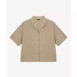 노스페이스 THE NORTH FACE NH8SS40C 여성 아이스큐브 반팔 셔츠 WALNUT 332382