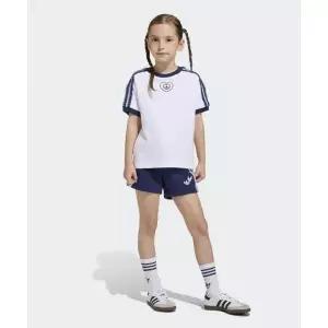 [국내백화점 매장정품] 아디다스 ADIDAS KIDS X 디즈니 쇼츠 티셔츠 세트 키즈 - 화이트 KE0699 141187