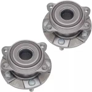2006208 TOyota R4용 KEYOG 2Pcs 53258 5루그 전륜 허브 및 베어링 어셈블리 장착 062 35L V6 전용 206209