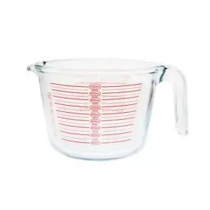 내열강화유리 다용도 계량컵 1000ml 눈금컵 유리계량컵 베이킹 비커 255736