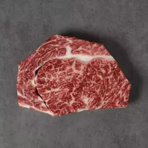 [우메종] 1++꽃등심 투쁠 한우 마장동 소고기 200g / 300g 구이용/스테이크용/선물용