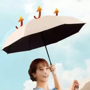 6색 1개 폭94cm 8살대 암막코팅 자외선차단 5단 양산 우산 우양산 UV 접이식 양산