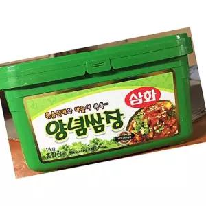 삼화식품 양념 쌈장 1k 12개 고추장쌈장 된장쌈장 밥반찬