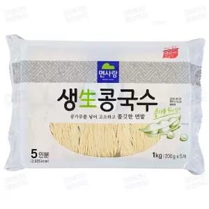 ~유통기한(26.06.09) 임박행사~ 면사랑 생콩국수 1kg (실온)