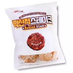 고기 떡산적 스테이크 2kg 60g 33개이상 냉동 꼬치 명절