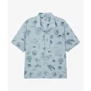 노스페이스 THE NORTH FACE NH8SS07C 남성 마리스 반팔 셔츠 LIGHT BLUE 332145