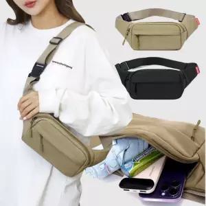 크로스 힙색 가방 캐주얼 데일리백 스포츠 러닝 허리 핸드폰 슬링백 벨트 서브백