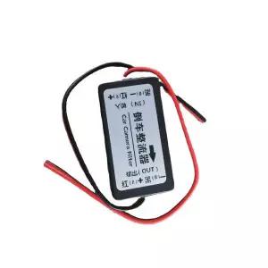 자동차 후방 카메라용 12V DC 전원 릴레이 커패시터 필터