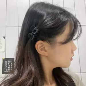 [룽스_65]작은집게핀 데일리 미니집게핀 블랙 10P
