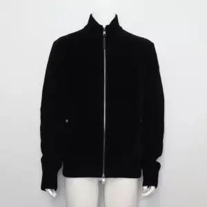 몽클레어 I20919B00028 블랙 TRICOT 트리콧 코듀로이 니트 패딩 가디건aa63389