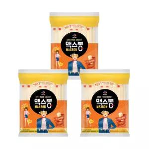 CJ 맥스봉 오리지널 455g x3봉 어린이 간식 소시지