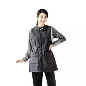 [NS홈쇼핑](기)[바띠]기모 배색 패딩 베스트[32460896]