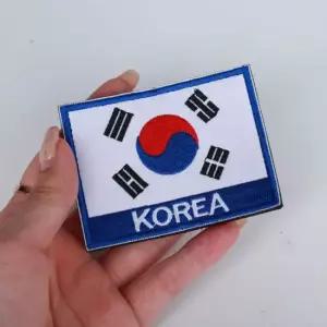 태극기패치 태극기와펜 마크 가방패치 가방 국기 자수 찍찍이패치 찍찍이와펜 태극마크
