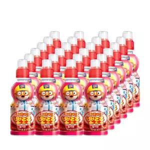 [E] 팔도 뽀로로 음료수 딸기맛 235ml 24입