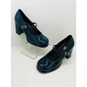 [갤러리아] 고세 데일리 여성  에나멜 가보시 메리제인 펌프스 GKP4F014 그린 8cm