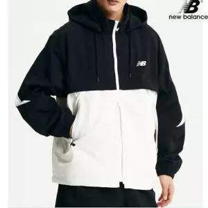 뉴발란스 NBNAD42843-MX 컬러블록 웜업자켓 공용 트레이닝 바람막이