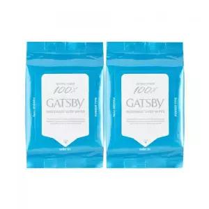 갸스비 GATSBY 파우더 데오도란트 바디 페이퍼 쿨시트러스 대용량 30매 2개 2273361