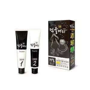 셀프 새치 커버 염색크림 흰머리 염색약