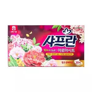 TBZ 샤프란 세탁기용 아로마시트 30매 후레쉬드림