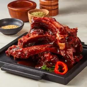 미트프로젝트 더블 시즈닝 BBQ 폭립 500g x 3팩